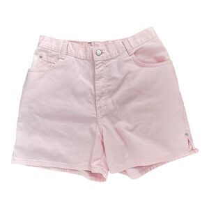 Vintage Gitano Pink High Rise Denim Shorts 90s Mom Jean Size 12 (Modern 8/10)
